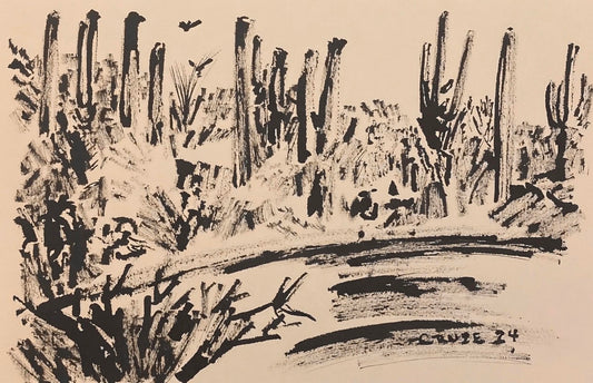 Desert Saguaros